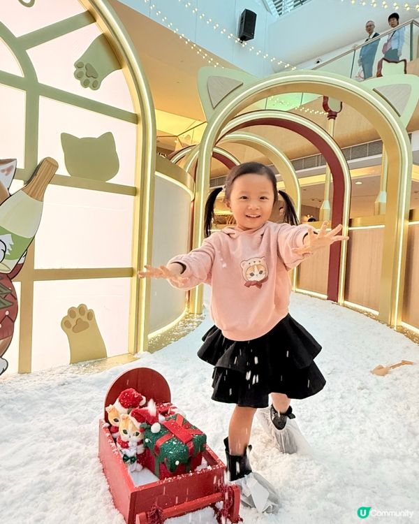 So cute😍馬鞍山新港城喵喵聖誕探險記😻萌爆打卡！📸