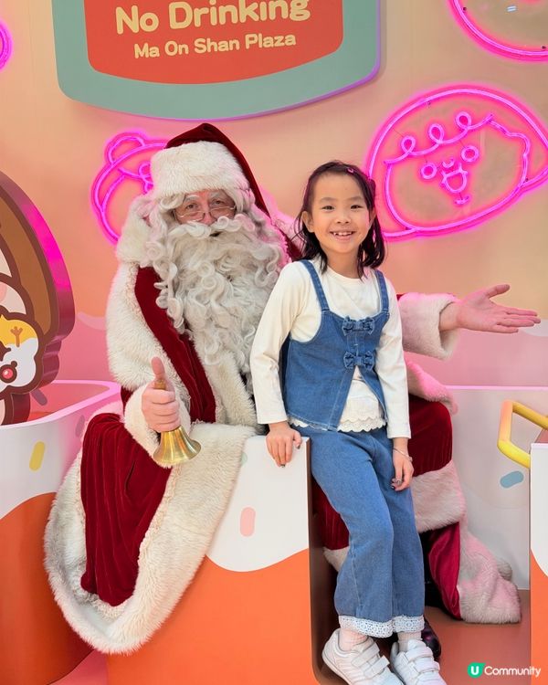 聖誕一定要同聖誕老人影相