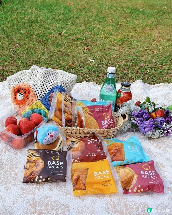 秋日野餐必備😋 日本營養麵包！🍞