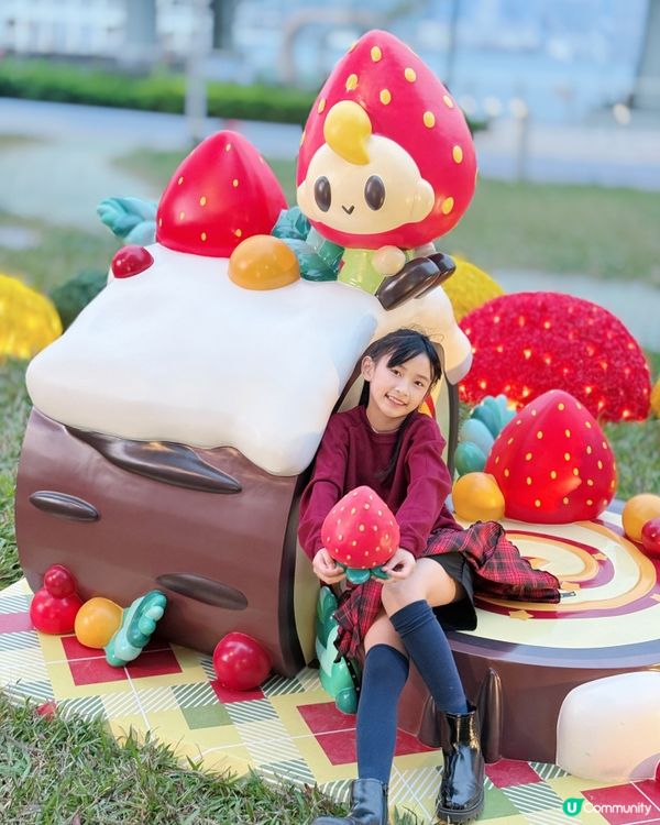 聖誕🎄一齊嚟北角海濱，甜夢精靈森林🌳