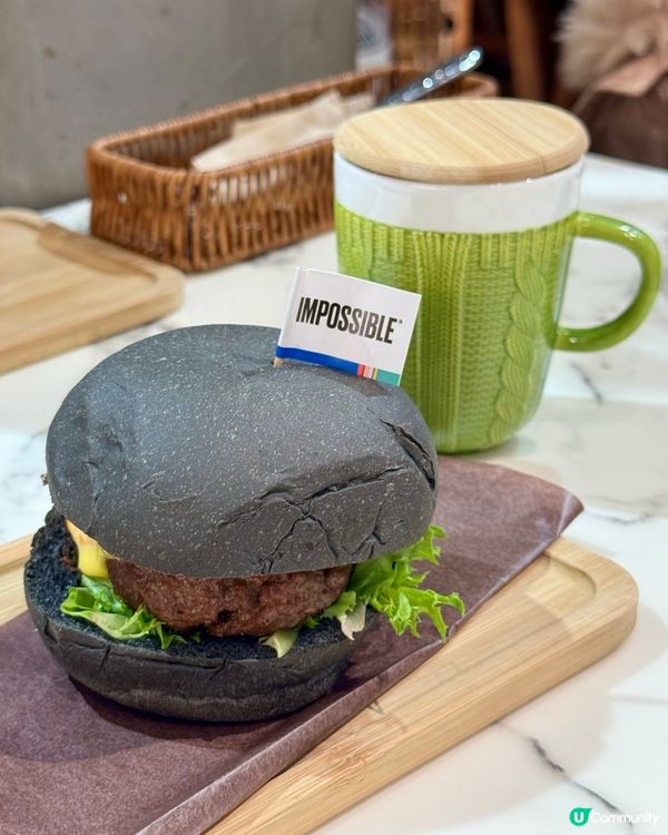 灣仔隱藏森林系Cafe🌿 素食漢堡同流心蛋意粉好犯規！