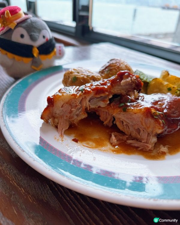 堅尼地城海景法餐，慢活享受！🌊☀️ 悠閒午餐推介！😋