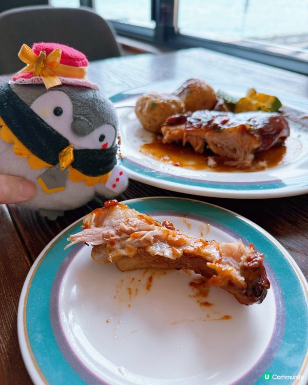 堅尼地城海景法餐，慢活享受！🌊☀️ 悠閒午餐推介！😋