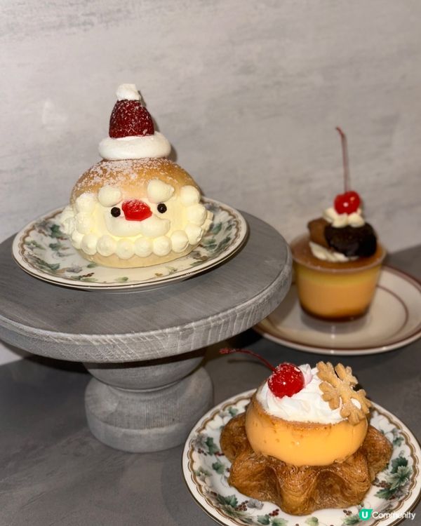 人氣麵包店森林麵包推出聖誕布甸系列產品🎄🍮