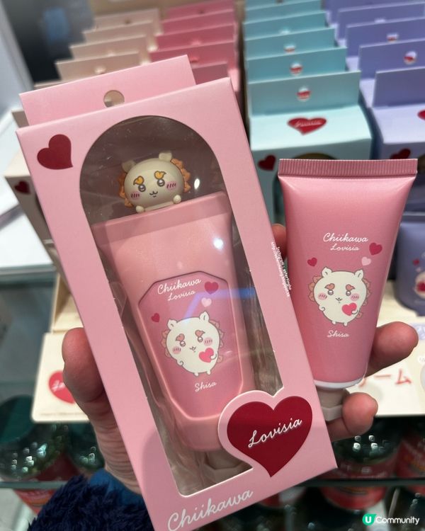好可愛嘅 CHIIKAWA 護手霜 + 潤唇膏