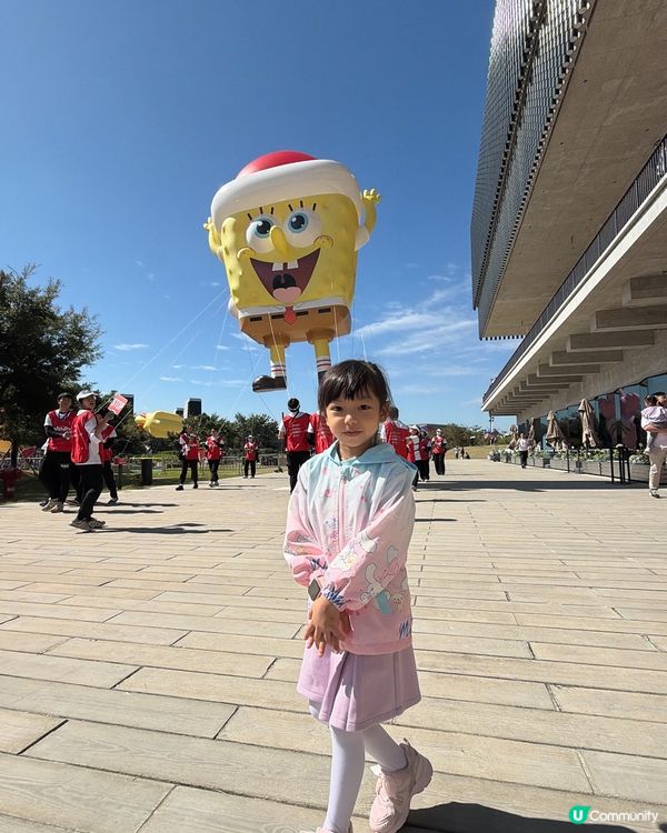 聖誕好去處🌟全港首個巨型IP氣球巡遊綵排登陸西九啦🥳