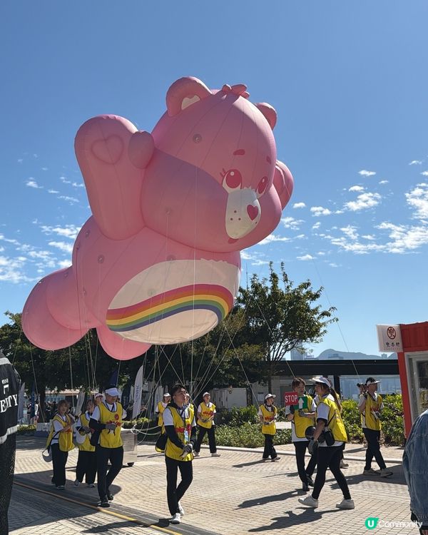 聖誕好去處🌟全港首個巨型IP氣球巡遊綵排登陸西九啦🥳