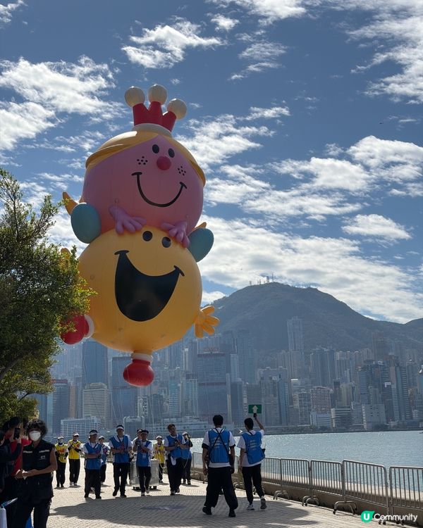 聖誕好去處🌟全港首個巨型IP氣球巡遊綵排登陸西九啦🥳