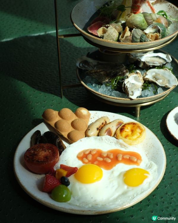 週末嘆海鮮早午餐！🦀🦐😋