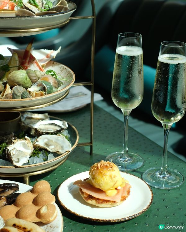 週末嘆海鮮早午餐！🦀🦐😋