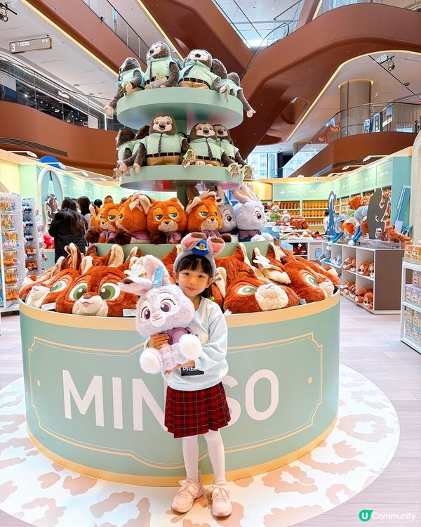 【MINISO聯乘迪士尼 3,000呎｢優獸市｣快閃店】