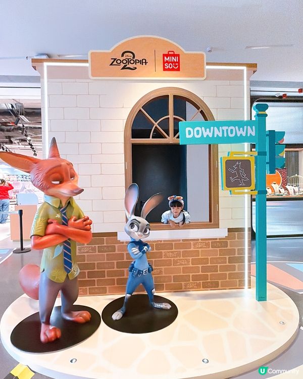 【MINISO聯乘迪士尼 3,000呎｢優獸市｣快閃店】