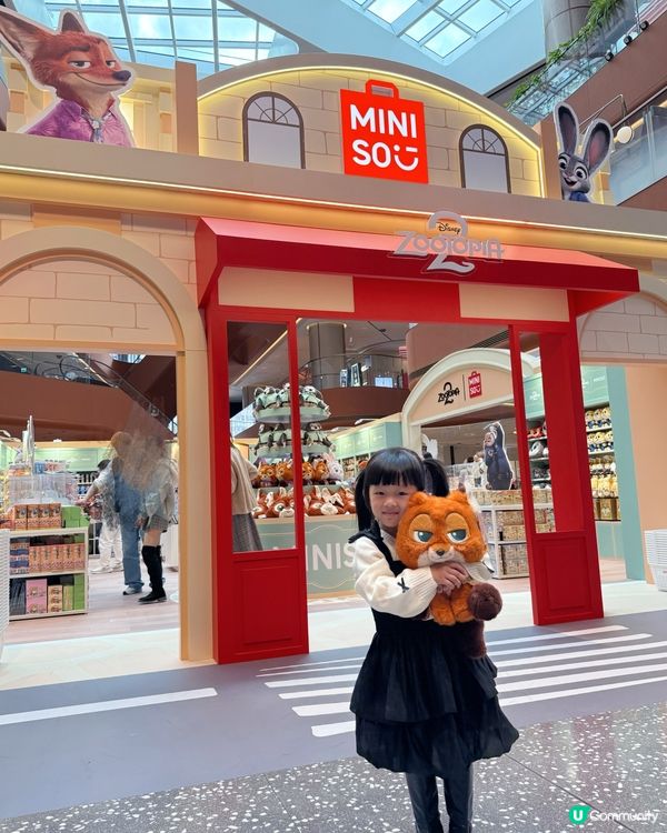 迪士尼冬日快閃店！優獸市打卡📸！