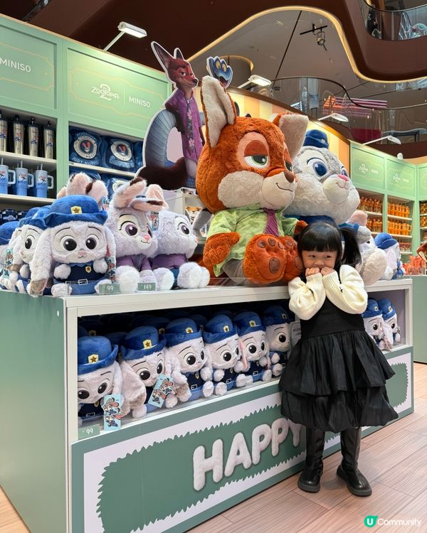 迪士尼冬日快閃店！優獸市打卡📸！