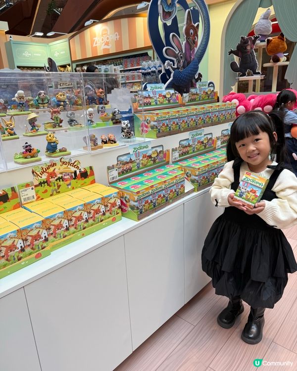 迪士尼冬日快閃店！優獸市打卡📸！