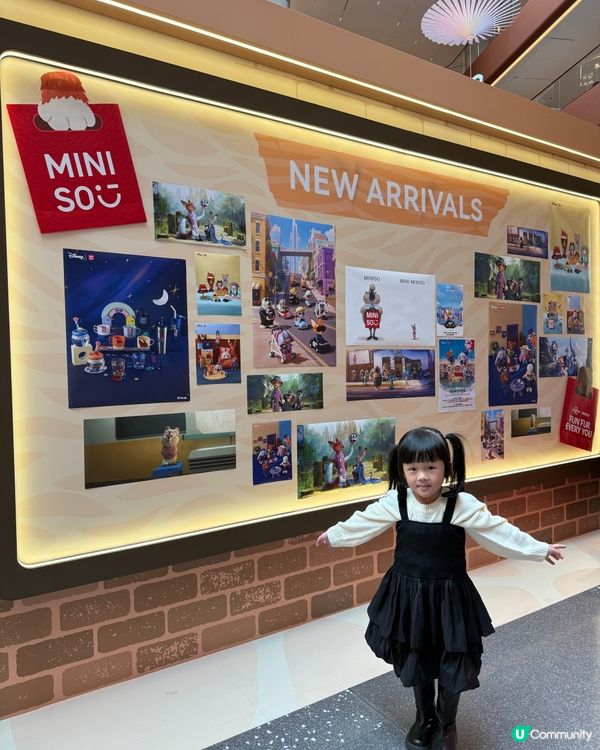 迪士尼冬日快閃店！優獸市打卡📸！