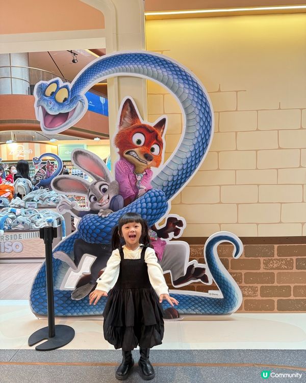 迪士尼冬日快閃店！優獸市打卡📸！