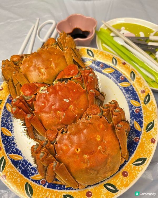 🦀 大閘蟹 ➕ 蝦乾叉燒飯