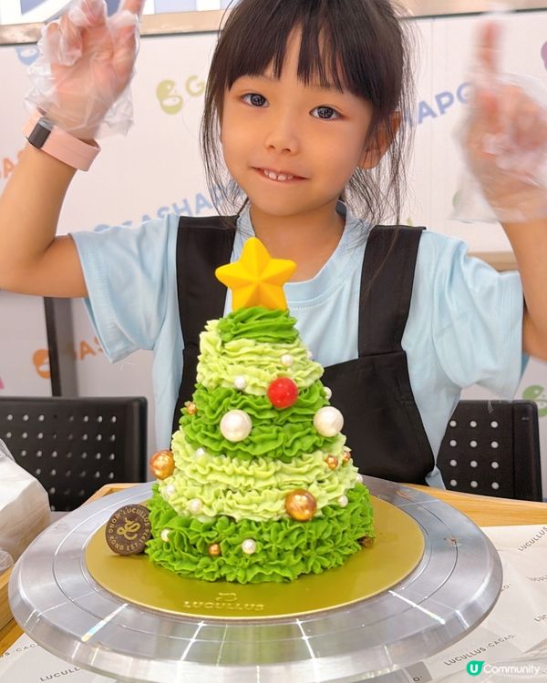 【聖誕親子蛋糕班🎄！做善事添呀🥰】