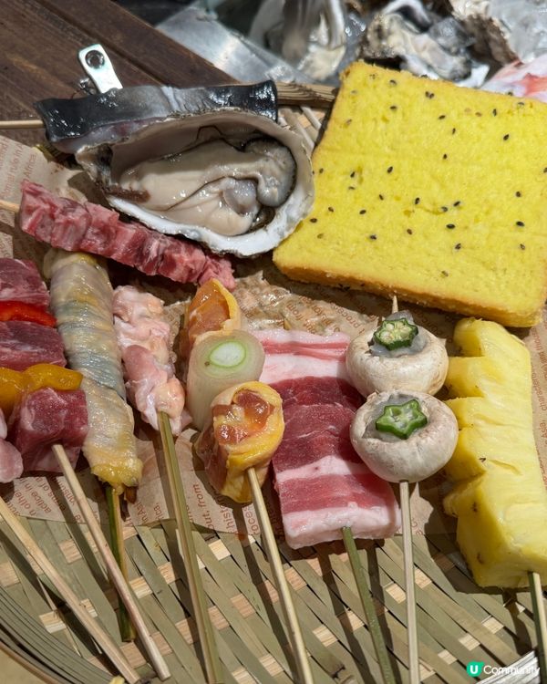 深圳燕南站日式爐端燒🤤！自助串燒超正！🍢