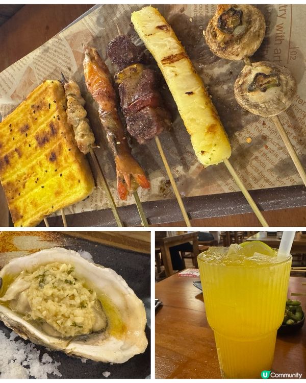 深圳燕南站日式爐端燒🤤！自助串燒超正！🍢