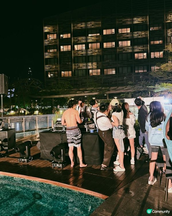 海洋公園萬豪酒店-廣東歌狂歡泳池派對