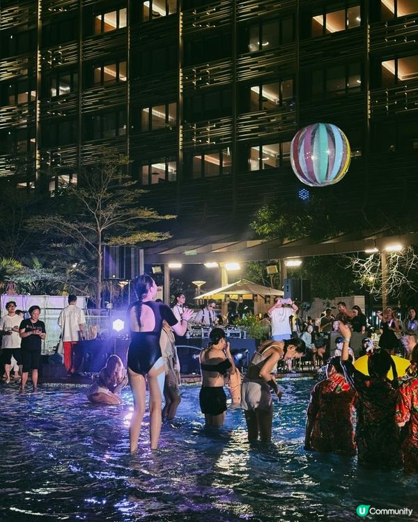 海洋公園萬豪酒店-廣東歌狂歡泳池派對