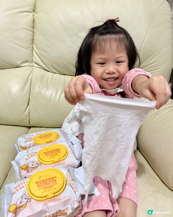 嬰兒親膚濕紙巾超好用🤩 殺菌又低敏