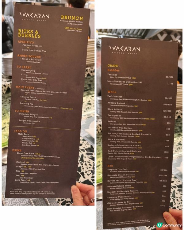 船街人氣fusion菜餐廳🍴全新$298五道菜brunch🌟