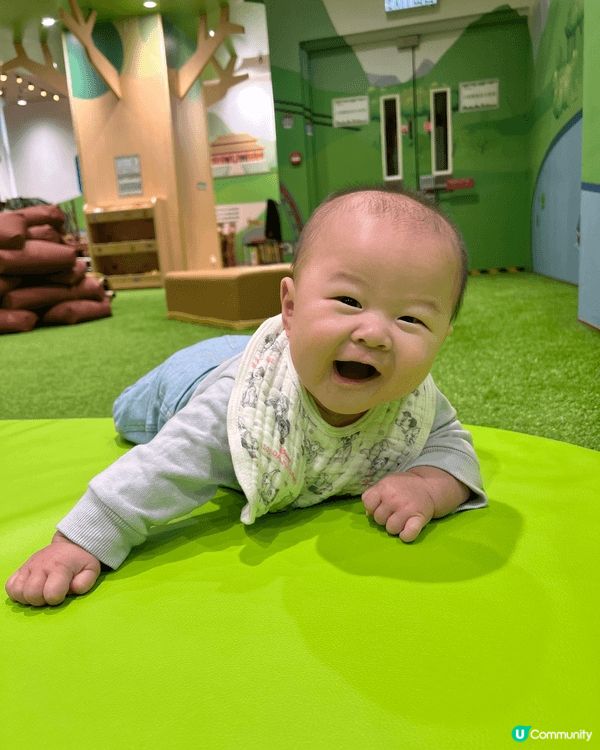 我4個月大啦！今日爸爸媽媽帶我去野餐，我覺得好開心！