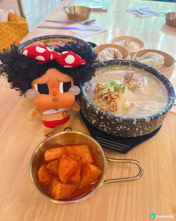 正宗韓國地道美食｜必叫人蔘雞湯 + 薯仔排骨湯 
