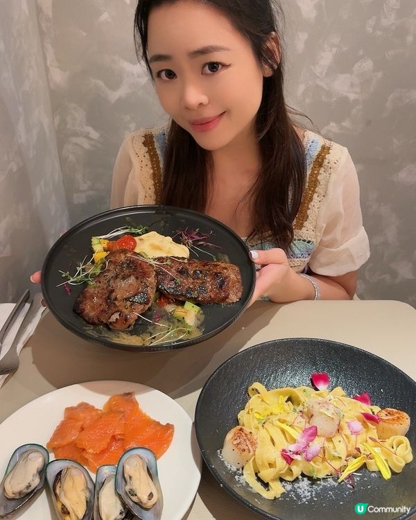 今日同小朋友去咗一家半自助buffet,真係好值得推介!😋