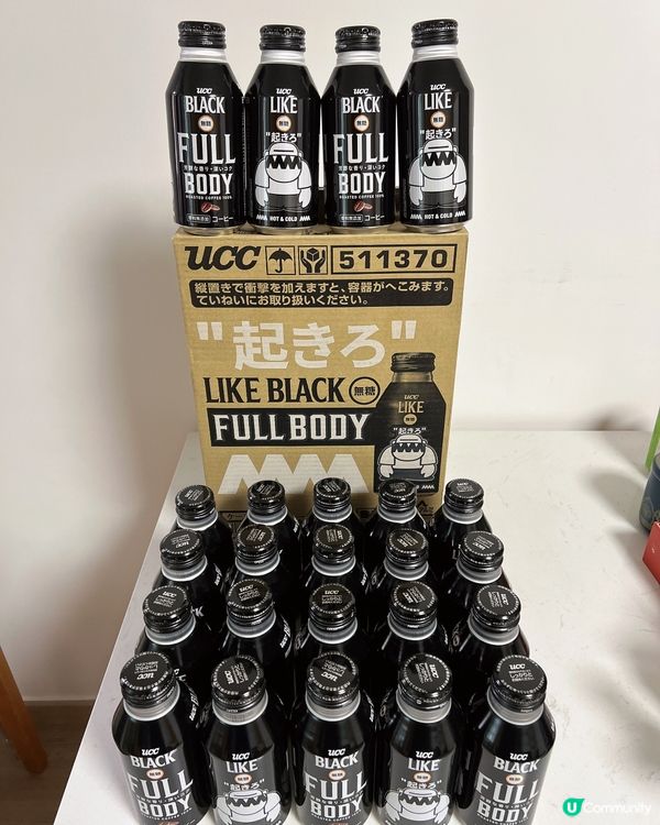𝕌ℂℂ限量版罐裝純黑咖啡✨🖤