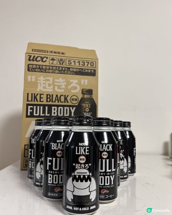 𝕌ℂℂ限量版罐裝純黑咖啡✨🖤