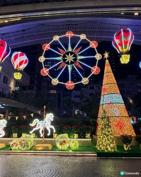 利東街聖誕燈飾✨靚到爆！🎄香港聖誕燈飾🇭🇰