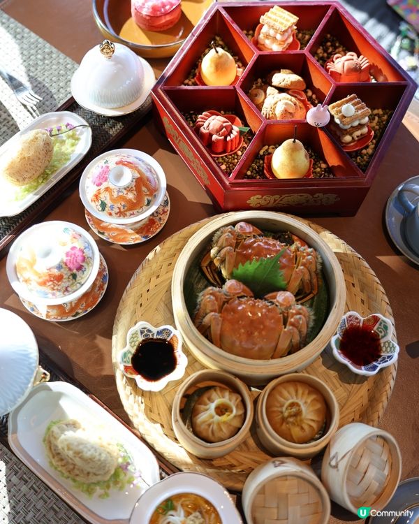 蟹逅下午茶🦀！爆膏大閘蟹😋+泳池！