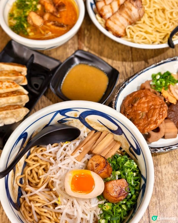 期間限定帆立貝山葵油麵