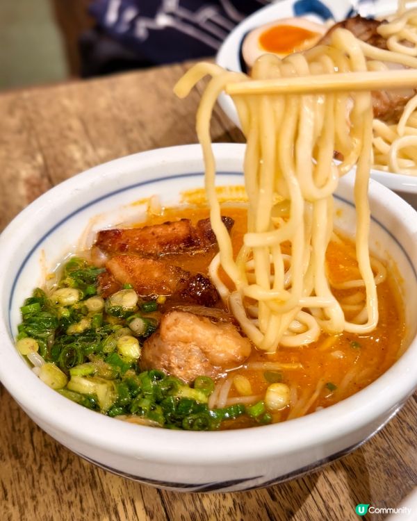 期間限定帆立貝山葵油麵