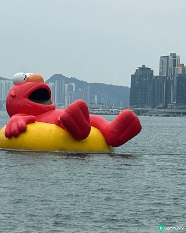 尖沙咀星光大道卡通海上巡遊