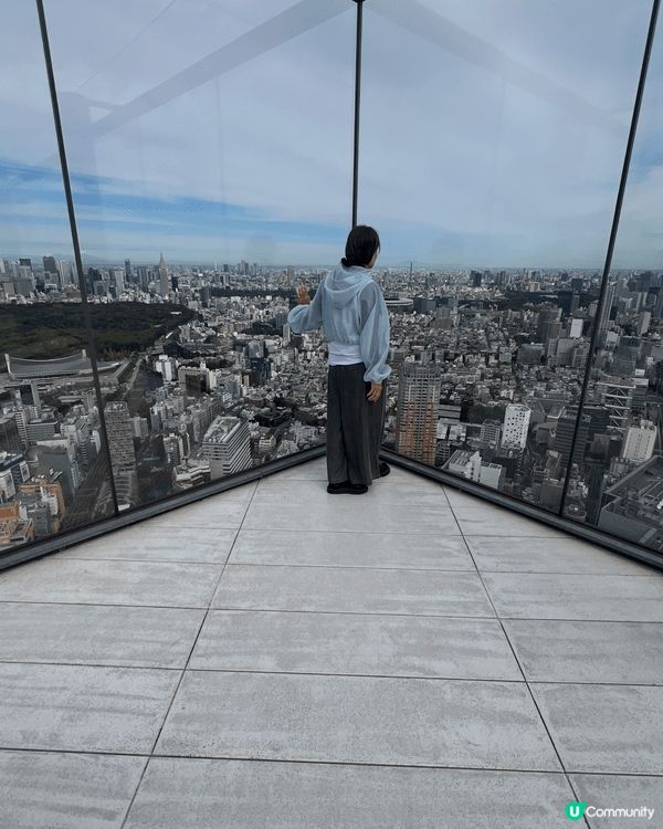 澀谷 SHIBUYA SKY展望台可以在高處觀望東京全景，感...