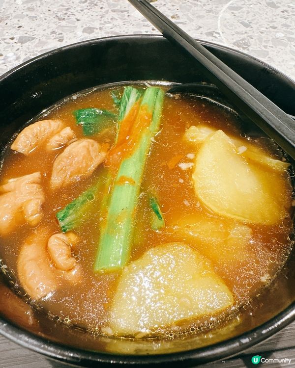 永年士多 x 坤記！$19 豬腸蘿蔔麵🍜😋