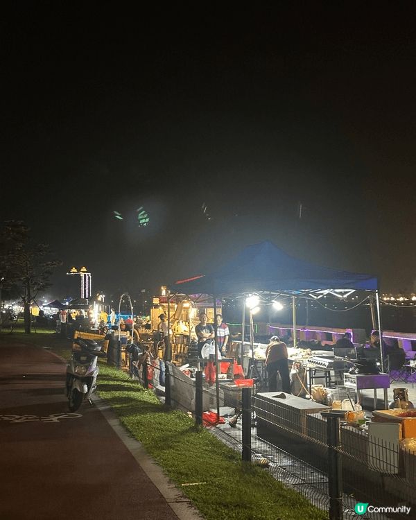 珠海隱世夜市，在河邊的超舒適的夜市，環境不錯值得一去，但夜市...