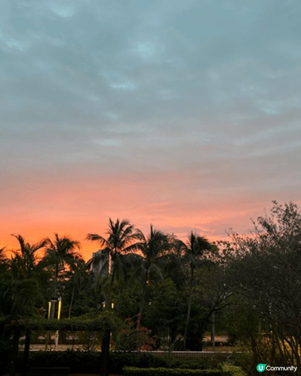 黃金海岸商場/酒店黃昏景色優美，多間美食，不定時舉辦多項活動...