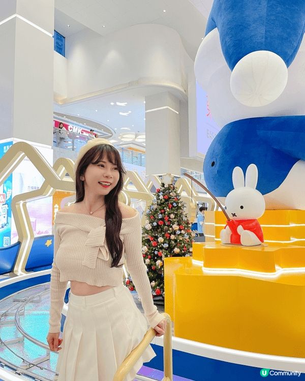 被miffy的快樂感染🐰幸福感滿滿的一天！來到了將軍澳東港城...