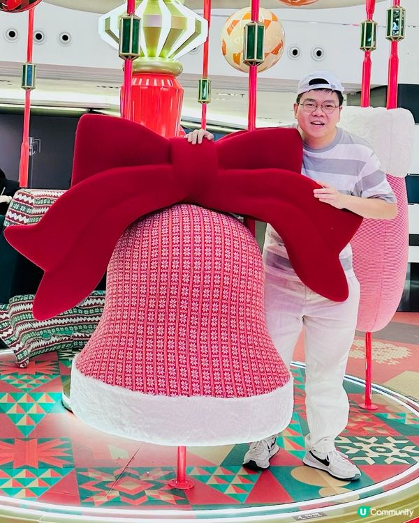 聖誕老人出現啦!尖東美麗華廣場地庫~