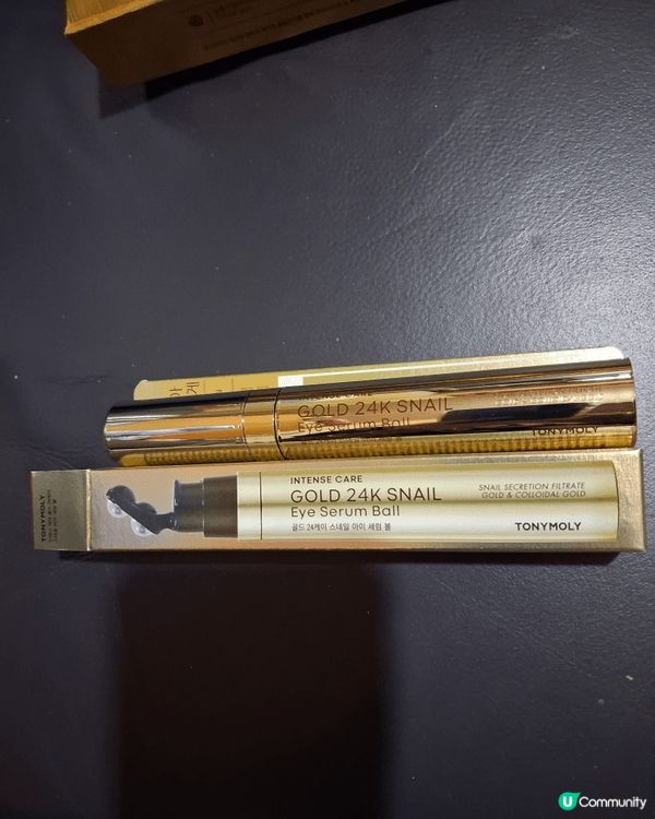 TONYMOLY蝸牛全效修護24K純金眼部精華雙球滾珠棒的好...