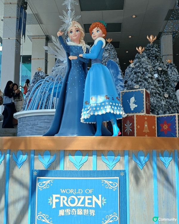 今年聖誕好有氣氛，在海運大厦外已完成聖誕節裝飾，是最爱的迪士...