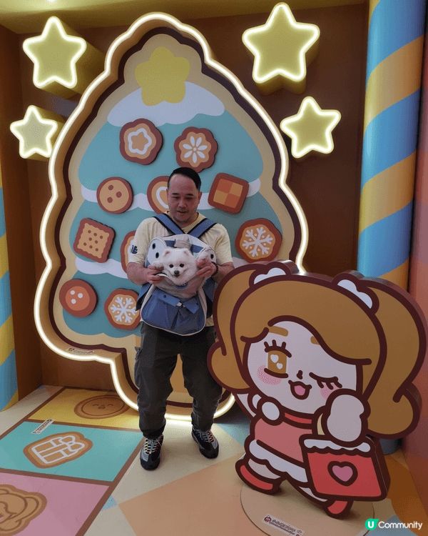 今日聖誕可以在天水圍+woo打卡，又可以在此行街，看戲，食嘢...