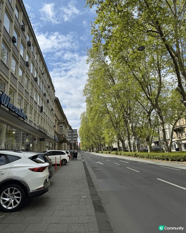 德國街頭拍攝，安靜嘅街道，隨手影，都已經超級靚