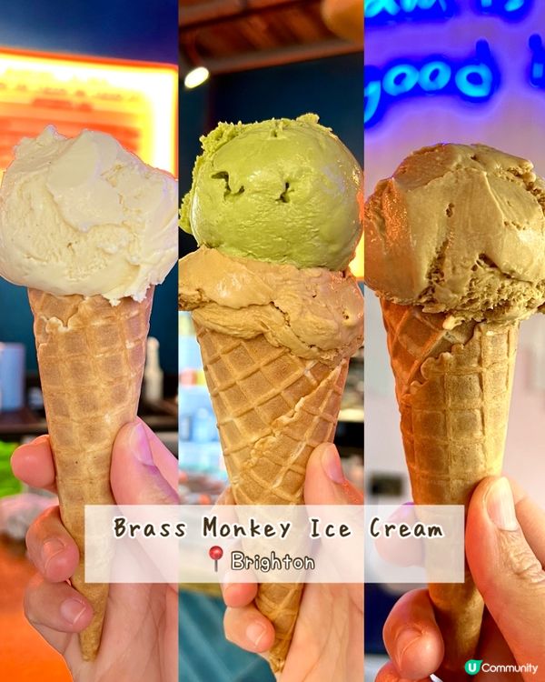 『英國』Brighton｜雪糕口味好獨特的Gelato店🍦